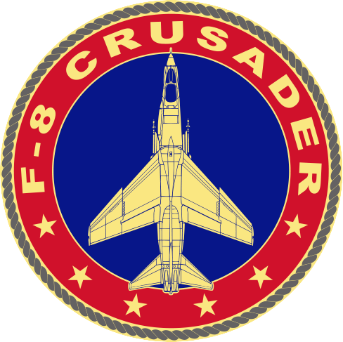 F8 Crusader Challenge Coin